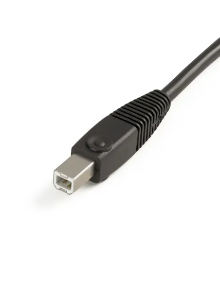StarTech.com Cable KVM 4 en 1 de 1,8m con DVI USB Audio y Micrófono