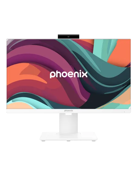 Barebone all in one 23.8 pulgadas campro blanco placa asus h610t2 ddr5 adaptador 120w