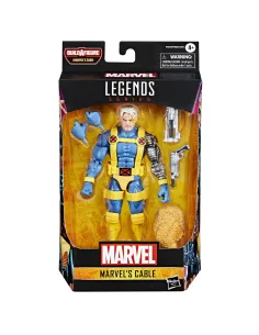 Figura hasbro marvel legends series cable yellow blue