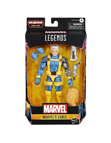 Figura hasbro marvel legends series cable yellow blue