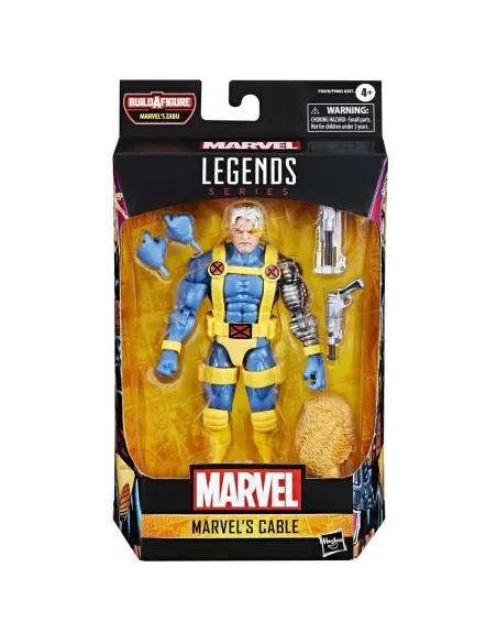 Figura hasbro marvel legends series cable yellow blue