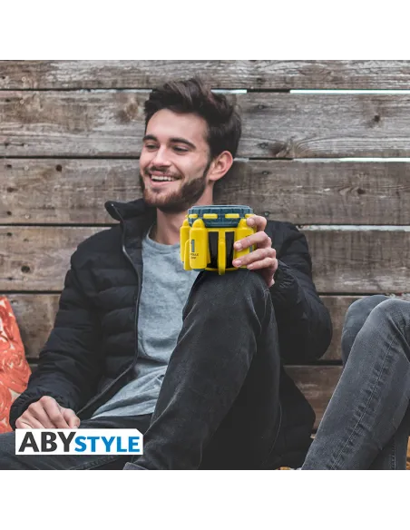 Taza 3d abystyle dragon ball máquina del tiempo