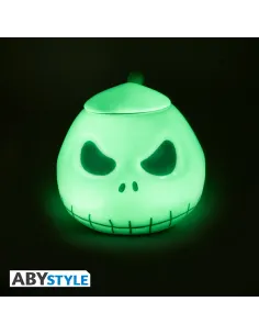 Taza abystyle pesadilla antes de navidad jack brilla en la oscuridad