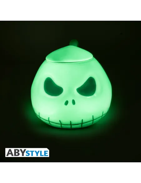 Taza abystyle pesadilla antes de navidad jack brilla en la oscuridad