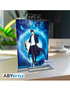 Figura acrílica solo leveling diorama jinwoo portal