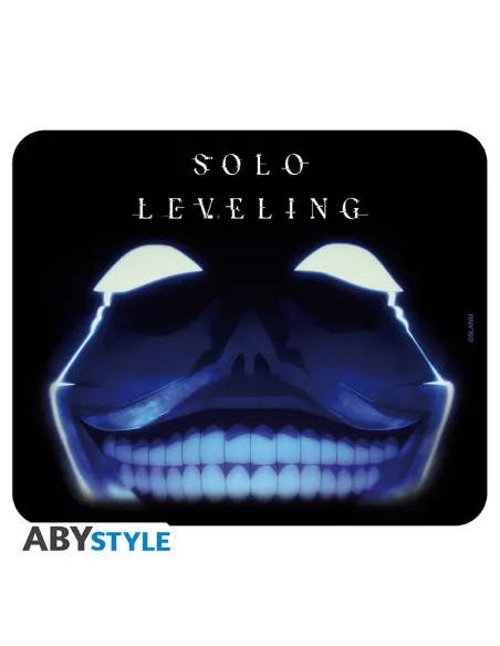 Alfombrilla de ratón flexible abystyle solo leveling estatua de dios
