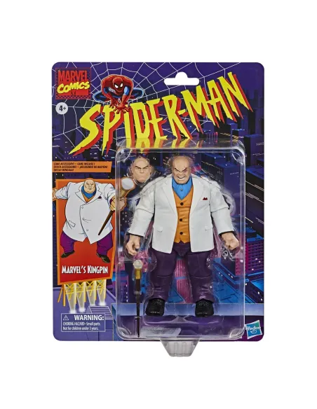 Figura hasbro marvel comics spider - man marvel's kingpin