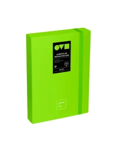 CAJA DE PROYECTOS 5CM EN POLYFOAM UNEQUAL MINIMAL VERDE GRAFOPLAS 91271221