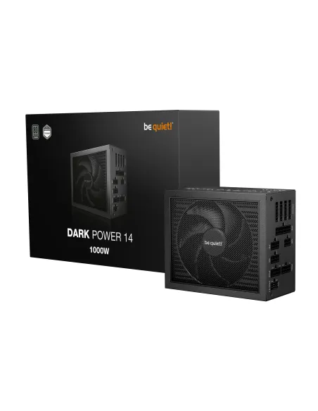be quiet! Dark Power 14 1000 W - 80 Plus Titanium unidad de fuente de alimentación 20+4 pin ATX ATX Negro
