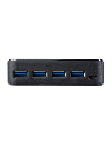 StarTech.com Switch Conmutador USB 3.0 (5Gbps) 4x4 para Compartir Dispositivos Periféricos