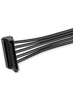 StarTech.com Cable Adaptador Bifurcador Divisor Splitter de Alimentación SATA de 40cm - 4x Receptáculos Hembra SATA 2