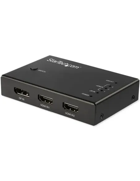 StarTech.com Switch Conmutador de Vídeo HDMI de 4 Puertos - 3x HDMI y 1x DisplayPort - 4K 60Hz