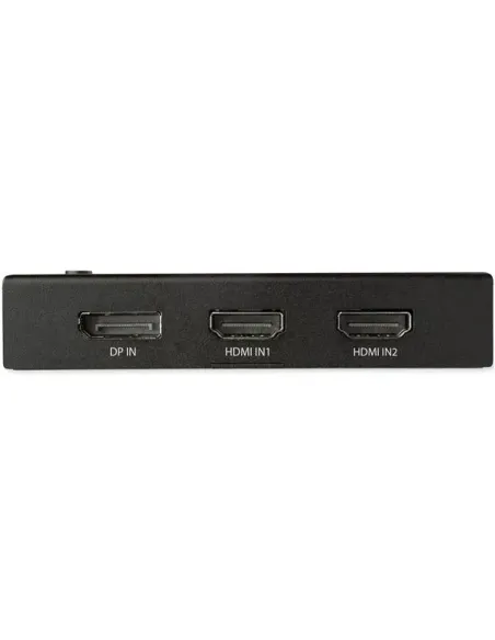 StarTech.com Switch Conmutador de Vídeo HDMI de 4 Puertos - 3x HDMI y 1x DisplayPort - 4K 60Hz