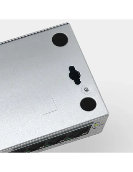 Zyxel GS1005HP No administrado Gigabit Ethernet (10 100 1000) Energía sobre Ethernet (PoE) Plata