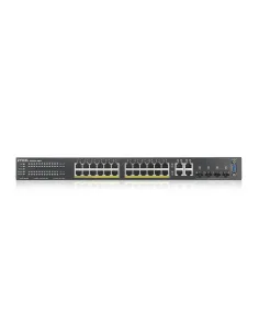 Zyxel GS2220-28HP-EU0101F switch Gestionado L2 Gigabit Ethernet (10 100 1000) Energía sobre Ethernet (PoE) Negro 2