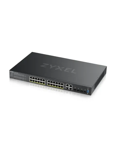 Zyxel GS2220-28HP-EU0101F switch Gestionado L2 Gigabit Ethernet (10 100 1000) Energía sobre Ethernet (PoE) Negro