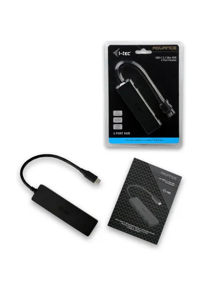 i-tec Advance USB-C Slim Passive HUB 4 Port