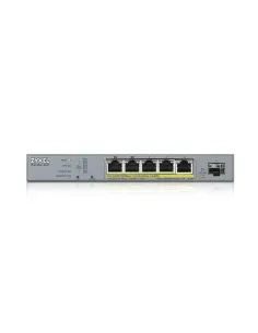 Zyxel GS1350-6HP-EU0101F switch Gestionado L2 Gigabit Ethernet (10 100 1000) Energía sobre Ethernet (PoE) Gris 2