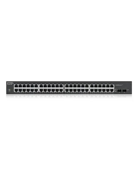 Zyxel GS1900-48HPv2 Gestionado L2 Gigabit Ethernet (10 100 1000) Energía sobre Ethernet (PoE) Negro
