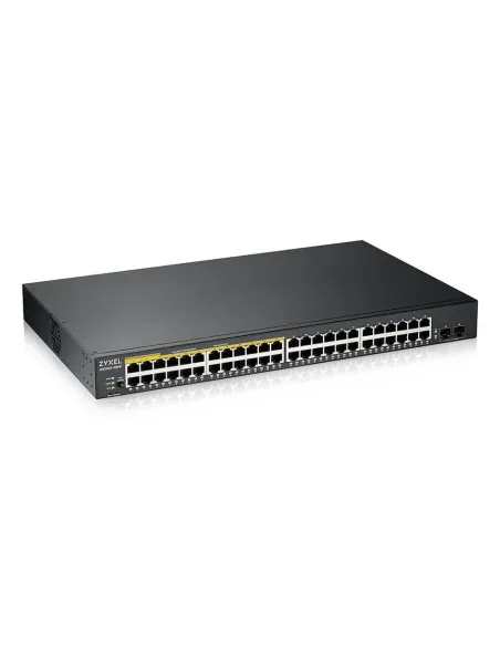Zyxel GS1900-48HPv2 Gestionado L2 Gigabit Ethernet (10 100 1000) Energía sobre Ethernet (PoE) Negro