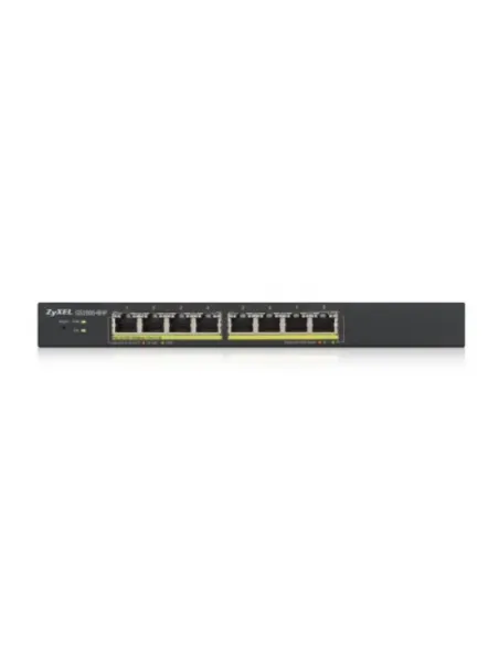 Zyxel GS1900-8HP v3 PoE Gestionado L2 Gigabit Ethernet (10 100 1000) Energía sobre Ethernet (PoE) Negro