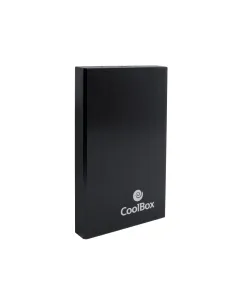 CoolBox CAJA CARCASA HDD SSD 2.5" SLIMCHASE SCA2523 USB3.2 GEN1 ALUMINIO NEGRO