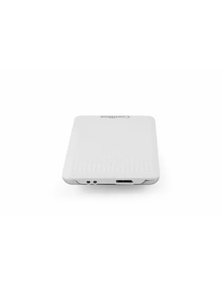 CoolBox SlimChase M-2503 Carcasa de disco duro SSD Blanco 2.5"