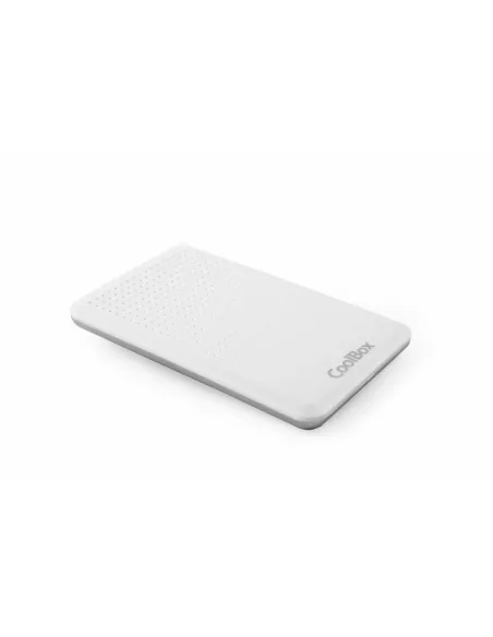 CoolBox SlimChase M-2503 Carcasa de disco duro SSD Blanco 2.5"