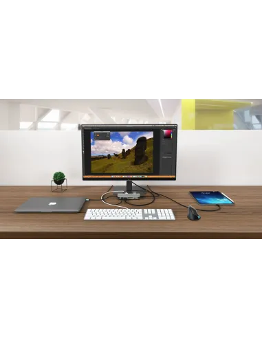 i-tec Metal USB-C Travel Nano Dock HDMI VGA with LAN + Power Delivery 100 W