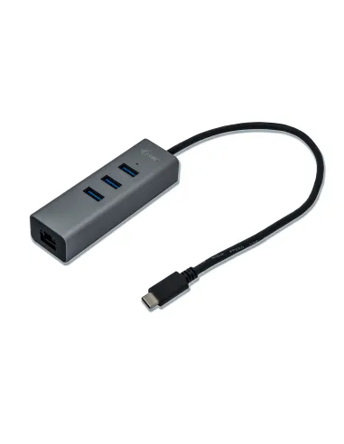 i-tec Metal USB-C HUB 3 Port + Gigabit Ethernet Adapter
