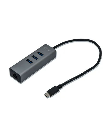 i-tec Metal USB-C HUB 3 Port + Gigabit Ethernet Adapter