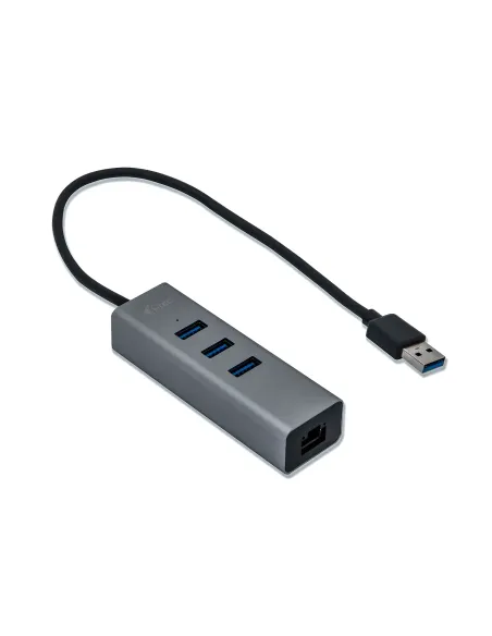 i-tec Metal USB 3.0 HUB 3 Port + Gigabit Ethernet Adapter