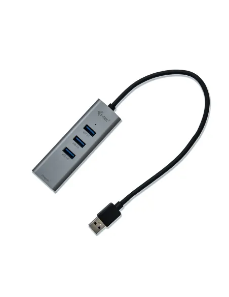 i-tec Metal USB 3.0 HUB 3 Port + Gigabit Ethernet Adapter