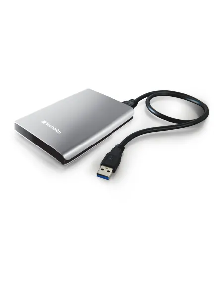 Verbatim Disco Duro Portátil Store 'n' Go USB 3.0 de 1 TB en color Plateado