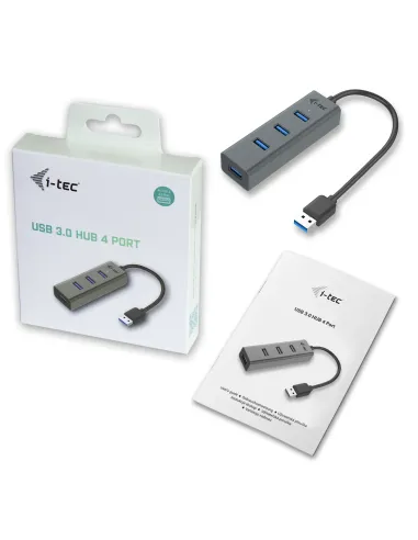 i-tec Metal USB 3.0 HUB 4 Port