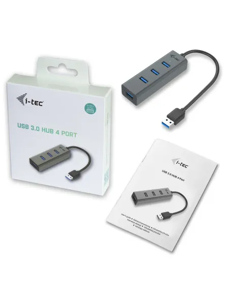 i-tec Metal USB 3.0 HUB 4 Port