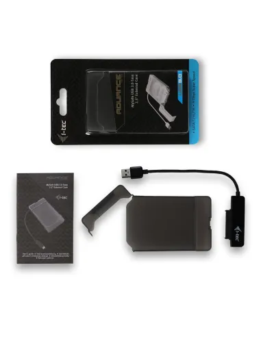 i-tec MySafe USB 3.0 Easy 2.5" External Case – Black