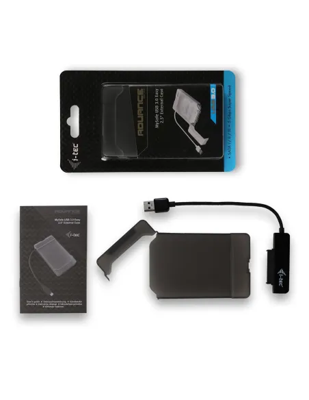 i-tec MySafe USB 3.0 Easy 2.5" External Case – Black