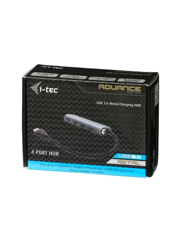 i-tec Metal Superspeed USB 3.0 4-Port Hub