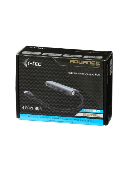 i-tec Metal Superspeed USB 3.0 4-Port Hub