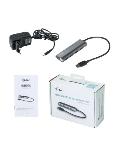 i-tec Metal Superspeed USB 3.0 4-Port Hub