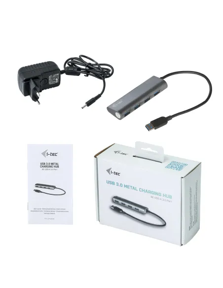 i-tec Metal Superspeed USB 3.0 4-Port Hub