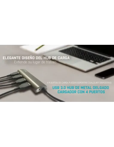 i-tec Metal Superspeed USB 3.0 4-Port Hub