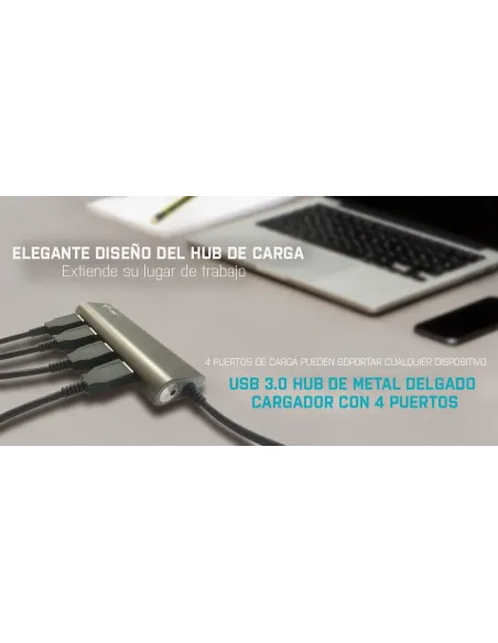 i-tec Metal Superspeed USB 3.0 4-Port Hub