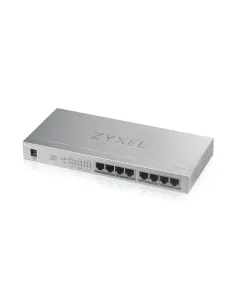 Zyxel GS1008HP No administrado Gigabit Ethernet (10 100 1000) Energía sobre Ethernet (PoE) Gris