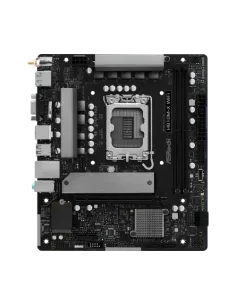 PLACA ASROCK H810M-X WIFI,INTEL,1851,H810,2DDR5,128GB,VGA+HDMI+DP,4SATA6+1M.2,2.5GBLAN+WIFI+BT5.0,5USB3.2,MATX