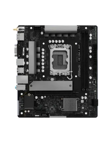PLACA ASROCK H810M-X WIFI,INTEL,1851,H810,2DDR5,128GB,VGA+HDMI+DP,4SATA6+1M.2,2.5GBLAN+WIFI+BT5.0,5USB3.2,MATX