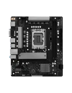 PLACA ASROCK H810M-X,INTEL,1851,H810,2DDR5,128GB,VGA+HDMI+DP,4SATA6+1M.2,2.5GBLAN,5USB3.2,MATX