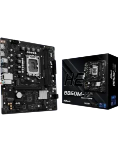 PLACA ASROCK B860M-H2,INTEL,1851,B860,2DDR5,128GB,2HDMI,4SATA3+2M.2,1GBELAN,7USB3.2,MATX