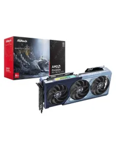 VGA ASROCK RX 9070 XT MONSTER HUNTER WILDS EDITION,AMD,RX9070XT,16GB,GDDR6,256BIT,1HDMI+3DP -JUEGO INCLUIDO- (RX9070XT MH 16G)